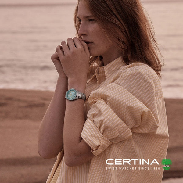 Certina Ladies DS Action Titanium Mother of Pearl Quartz Watch
