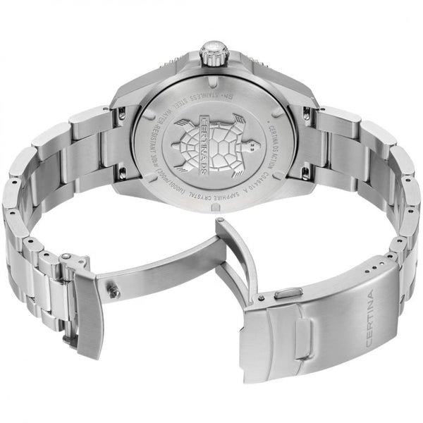 Certina Men's 40mm DS Action Black Dial Quartz Watch