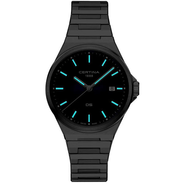 Certina Men's DS-7 Quartz Blue 39mm Quartz Watch
