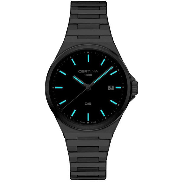 Certina Men's DS-7 Quartz Green 39mm Quartz Watch