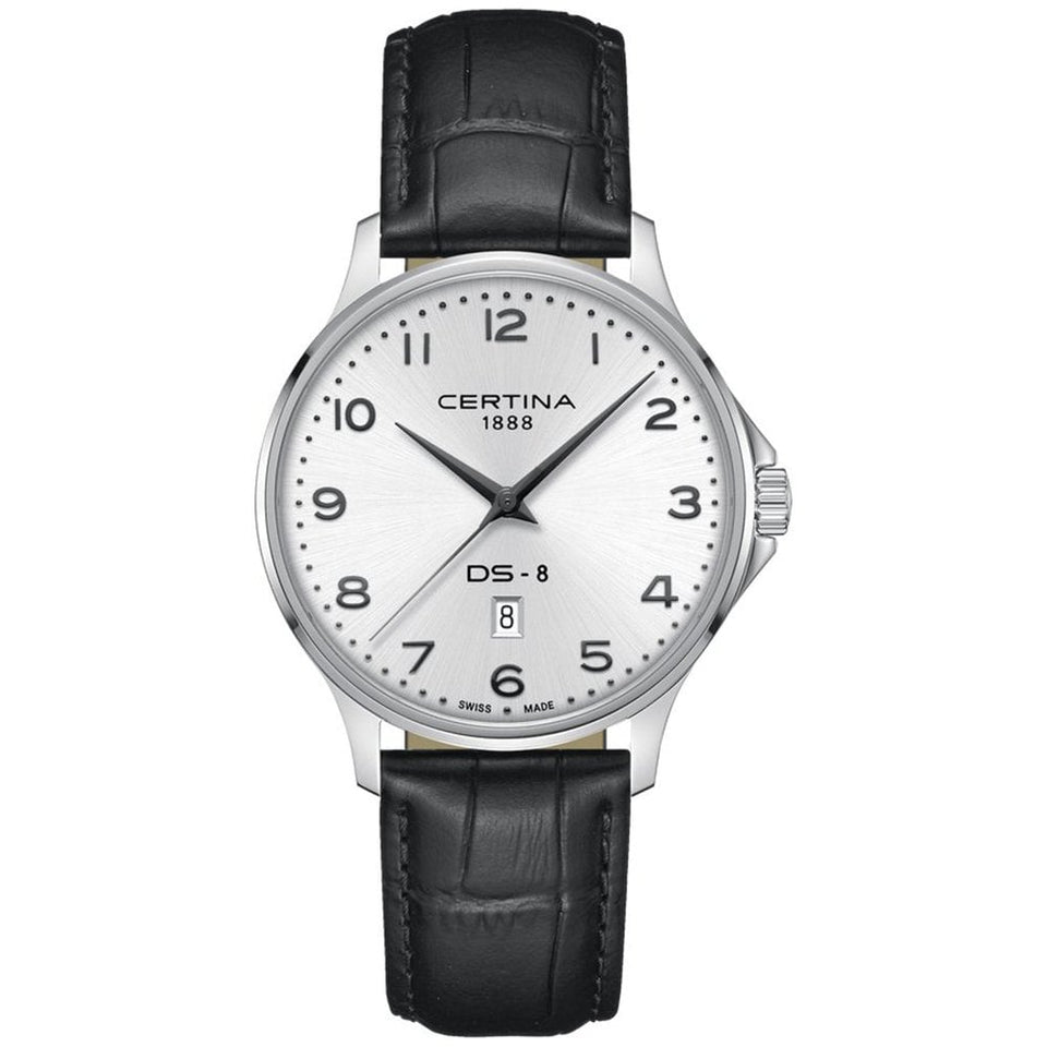Certina Men's DS-8 40mm Leather Strap Watch