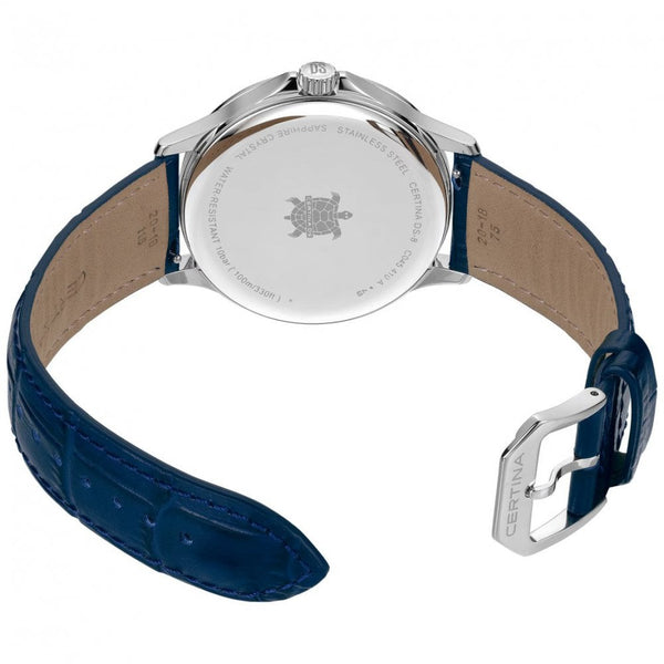 Certina Men's DS-8 40mm Quartz Navy Blue Watch