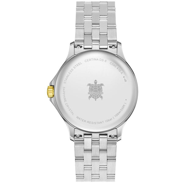 Certina Men's DS-8 40mm Two Tone Quartz Watch
