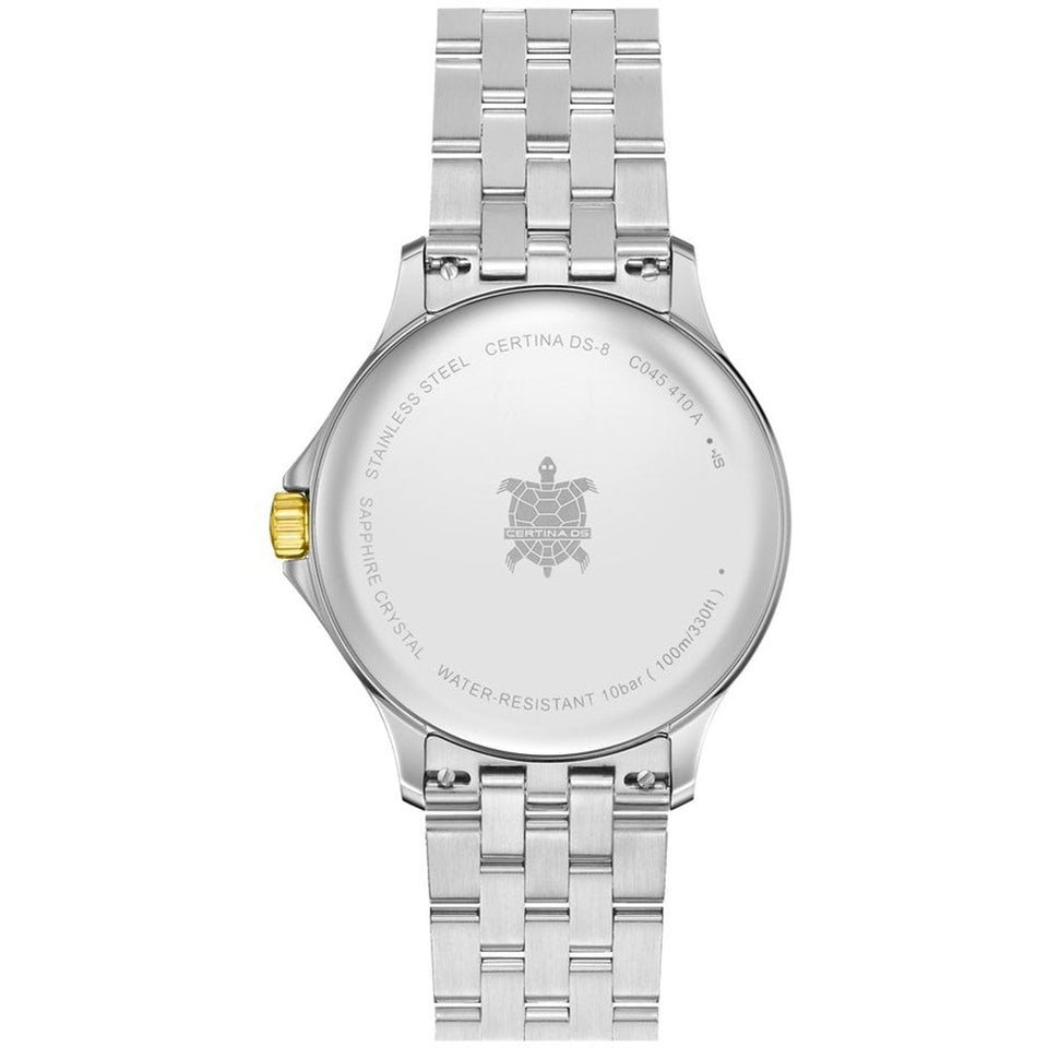 Certina Men's DS-8 40mm Two Tone Quartz Watch