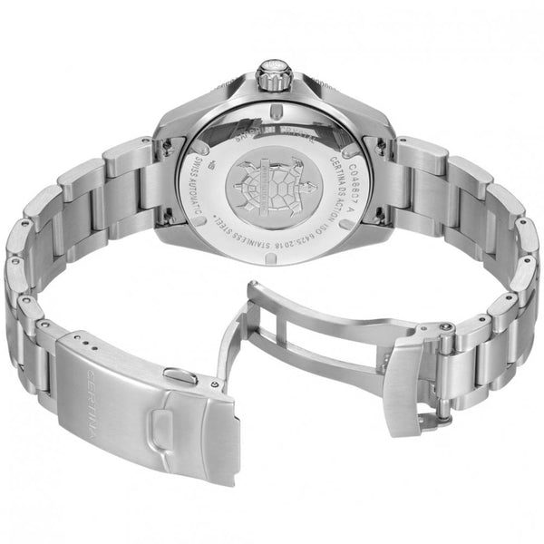Certina Men's DS Action Diver 38mm Powermatic 80 Ceramic Bezel Watch