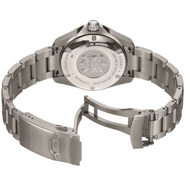 Certina Men's DS Action Diver 38mm Powermatic 80 Titanium Watch