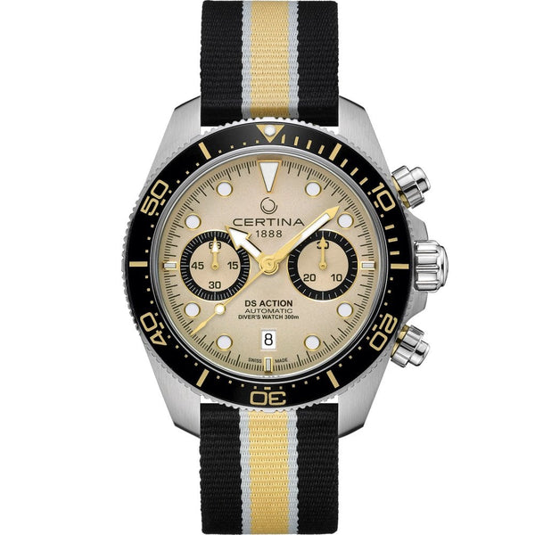 Certina Men's DS Action Diver Chrono 44mm Automatic Watch