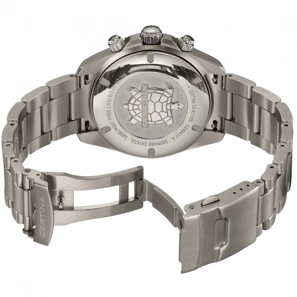 Certina Men's DS Action Titanium Chronograph Quartz Watch