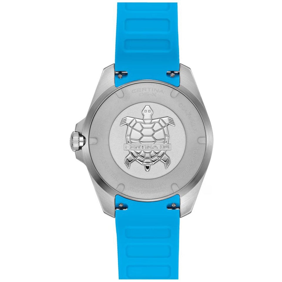 Certina Men's DS-X GMT Blue Strap Quartz Watch