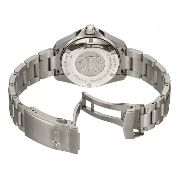 Certina Titanium DS Action Diver 38mm 'Ocean in Motion' Watch