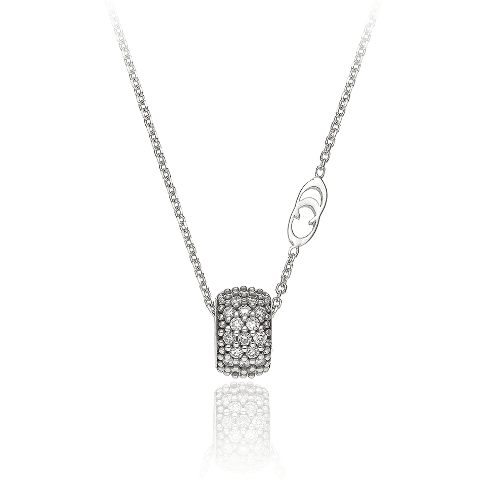Chimento Forever Star Pave Diamond Necklace