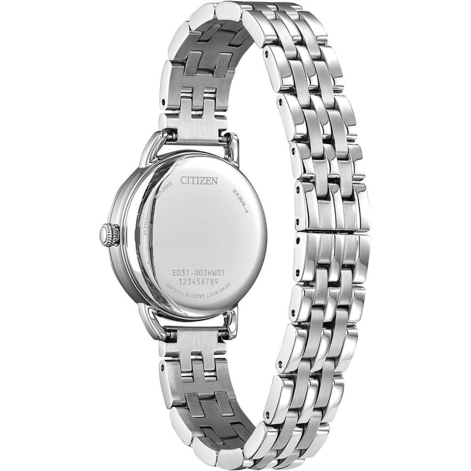 Citizen Ladies Classic White Dial Bracelet Watch