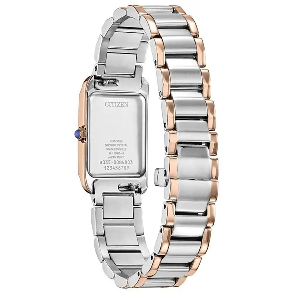 Citizen Ladies L Bianca Mother Of Pearl Dial Rose Gold Plated Watch