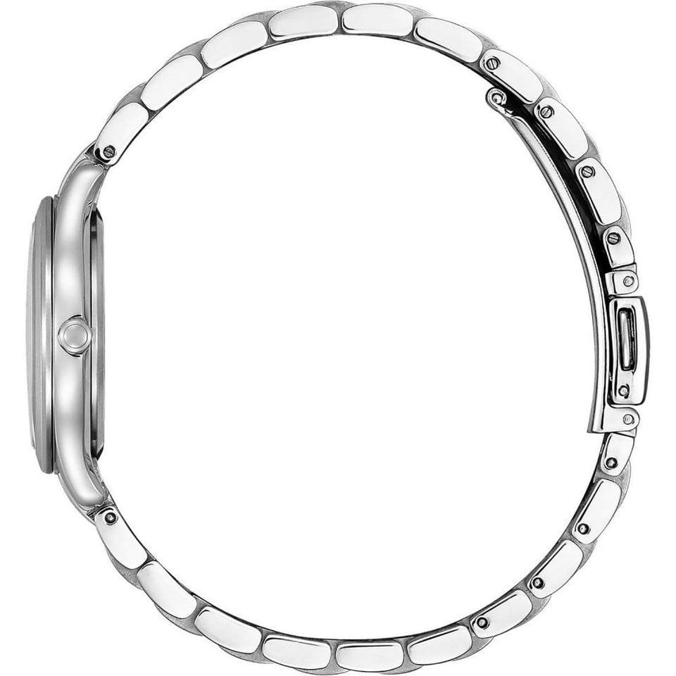 Citizen Ladies Silhouette Diamond Mother Of Pearl Watch