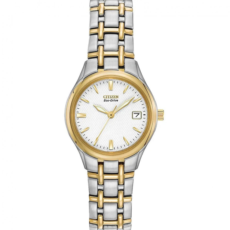 Citizen Ladies Silhouette Two Tone Bracelet Watch