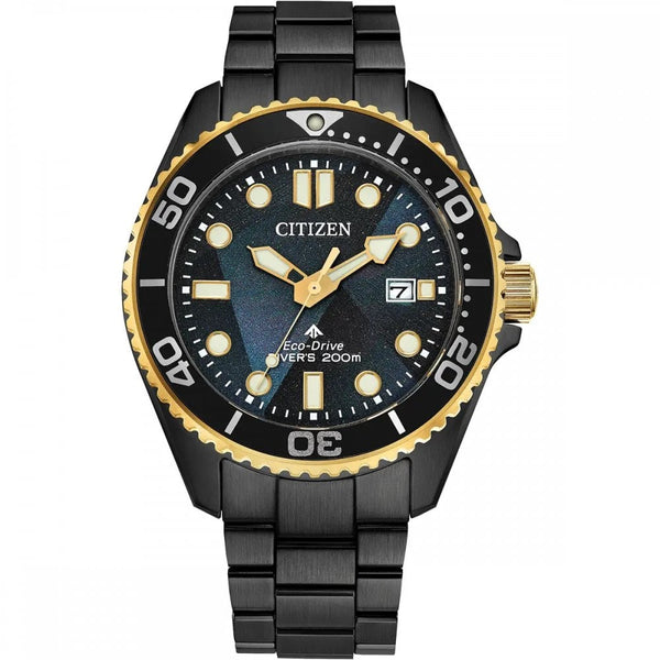 Citizen Limited Edition Promaster Diver Black Dial Bracelet Watch