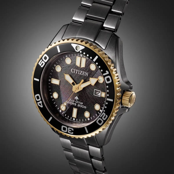 Citizen Limited Edition Promaster Diver Black Dial Bracelet Watch