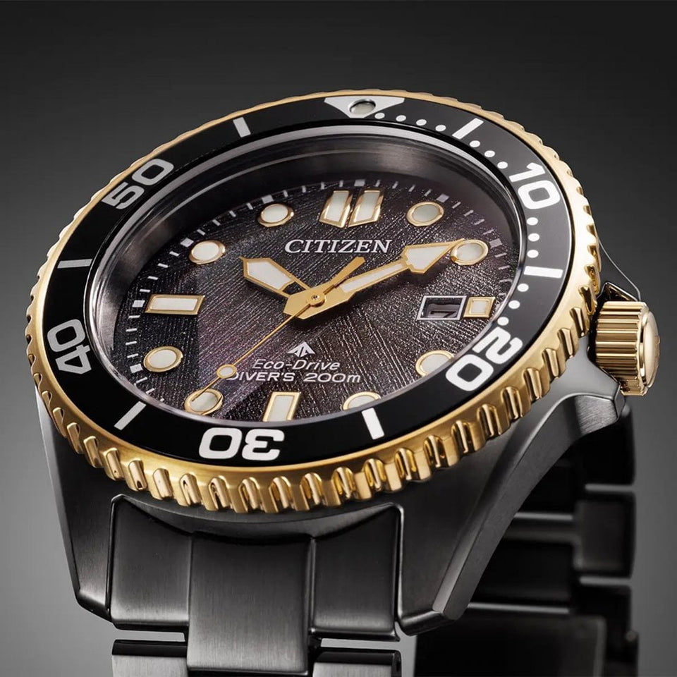 Citizen Limited Edition Promaster Diver Black Dial Bracelet Watch