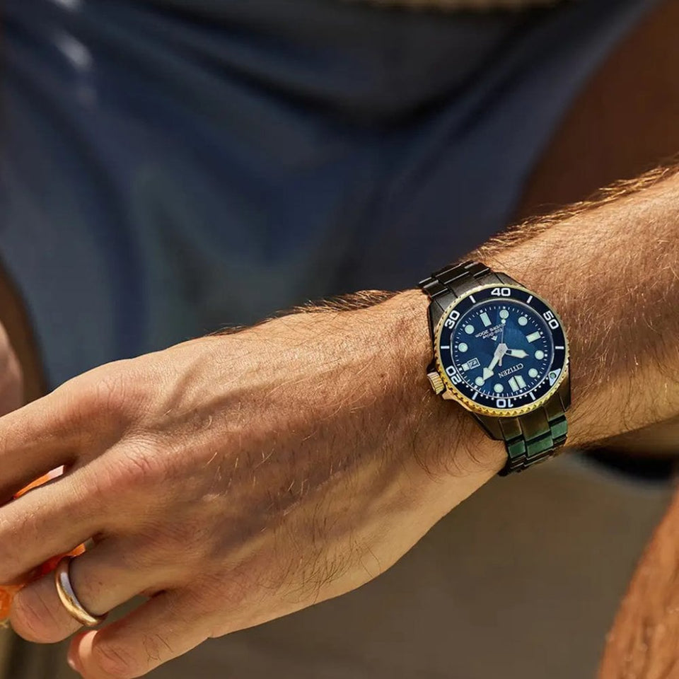 Citizen Limited Edition Promaster Diver Black Dial Bracelet Watch