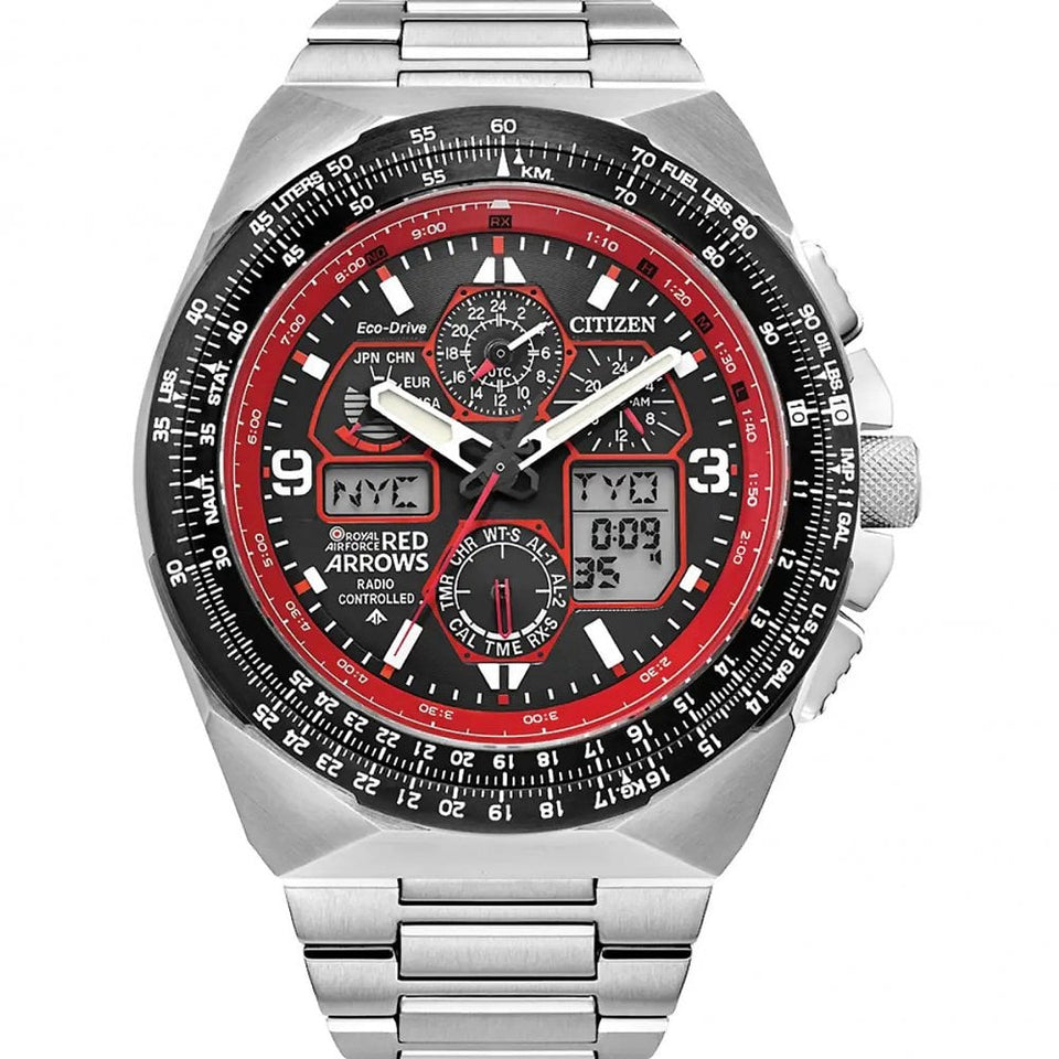 Citizen Limited Edition Red Arrows Skyhawk A.T Bracelet Watch