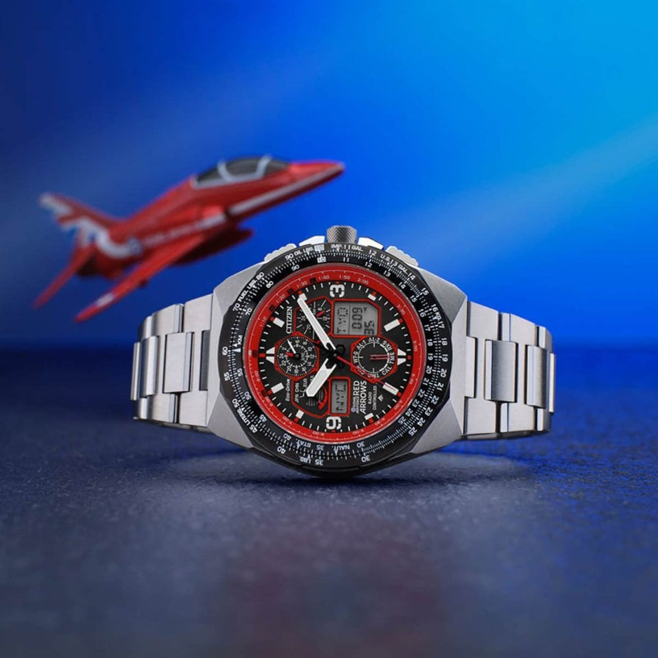 Citizen Limited Edition Red Arrows Skyhawk A.T Bracelet Watch