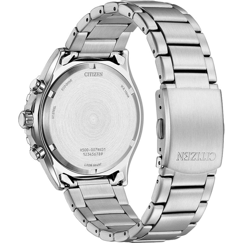 Citizen Men's Eco-Drive Blue Dial Chronograph Watch