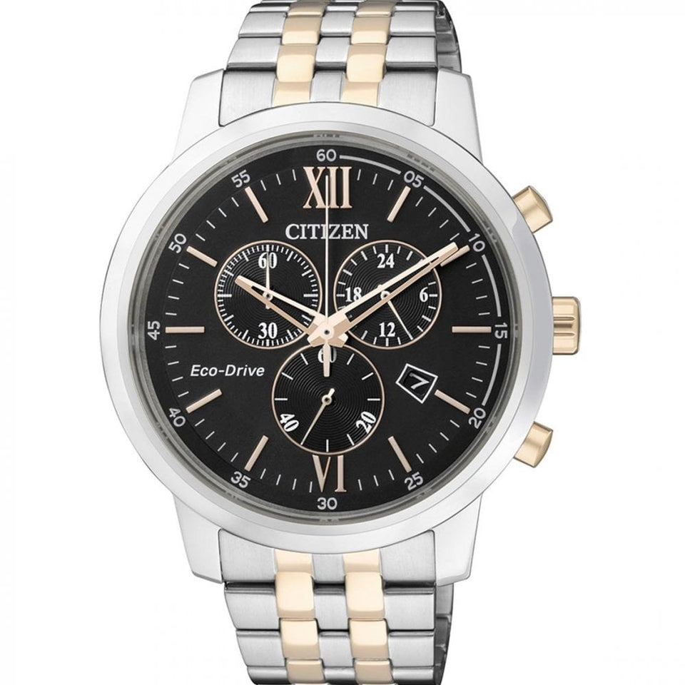 Citizen Men's Eco-Drive Two Tone Bracelet Watch
