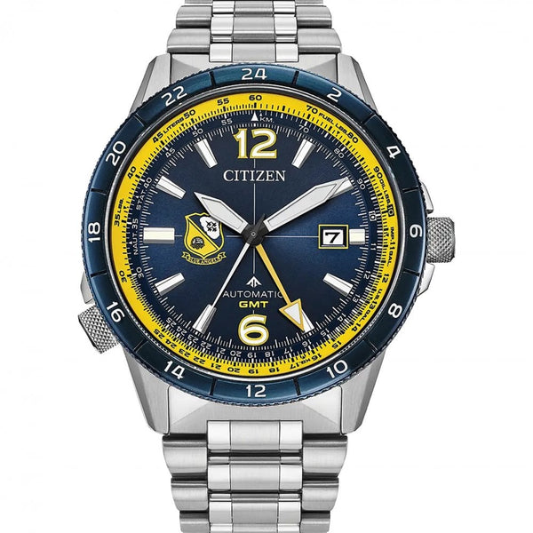 Citizen Men's Limited Edition Blue Angels Promaster Air GMT Automatic Watch (XXXX/1800)