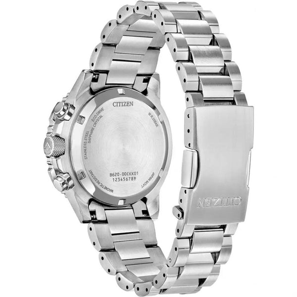 Citizen Men's Promaster Air Navihawk Silver Dial Bracelet Watch