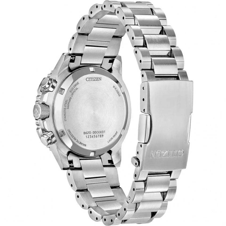 Citizen Men's Promaster Air Navihawk Silver Dial Bracelet Watch