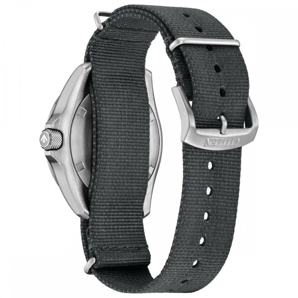 Citizen Men's Promaster Land Blue Dial Nylon Strap GMT Watch