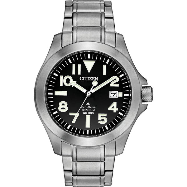 Citizen Men's Promaster Tough Black Dial Titanium Watch