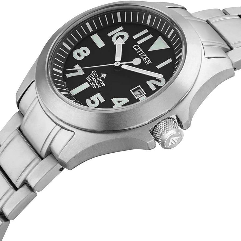 Citizen Men's Promaster Tough Black Dial Titanium Watch