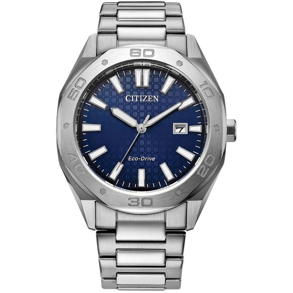 Citizen Men's Sport Navy Blue Dial Bracelet Watch