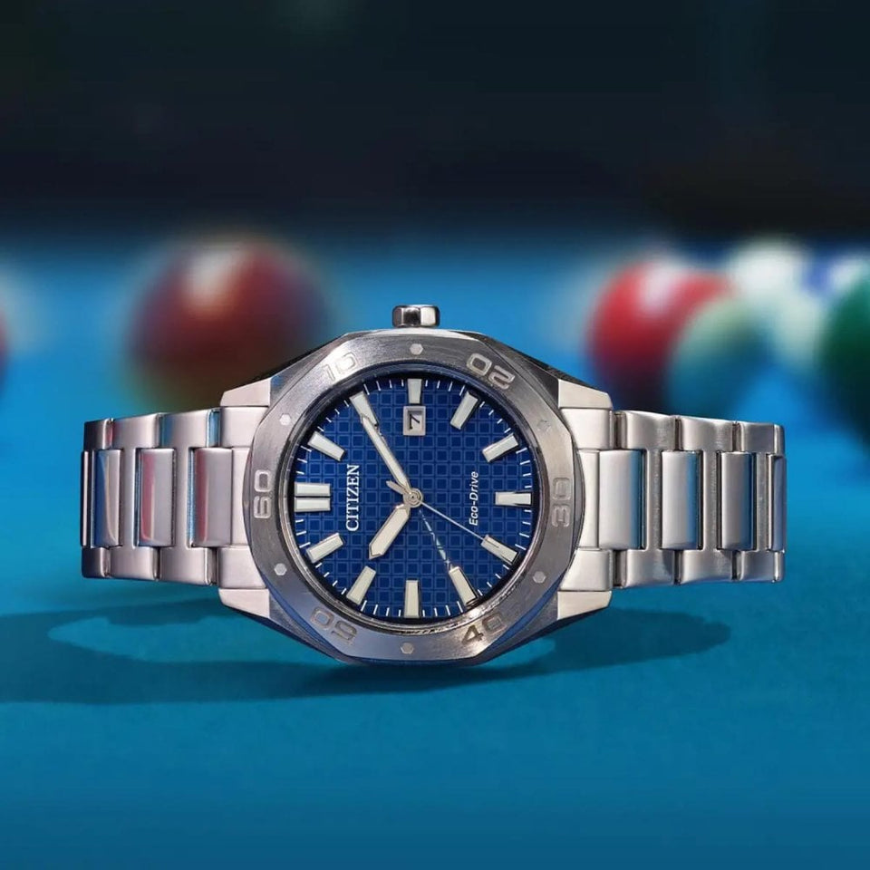 Citizen Men's Sport Navy Blue Dial Bracelet Watch
