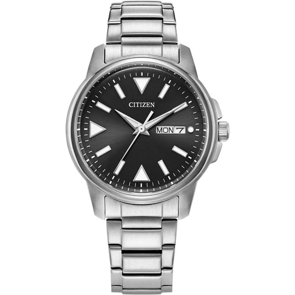 Citizen Men's Sports Black Dial 37mm Bracelet Watch