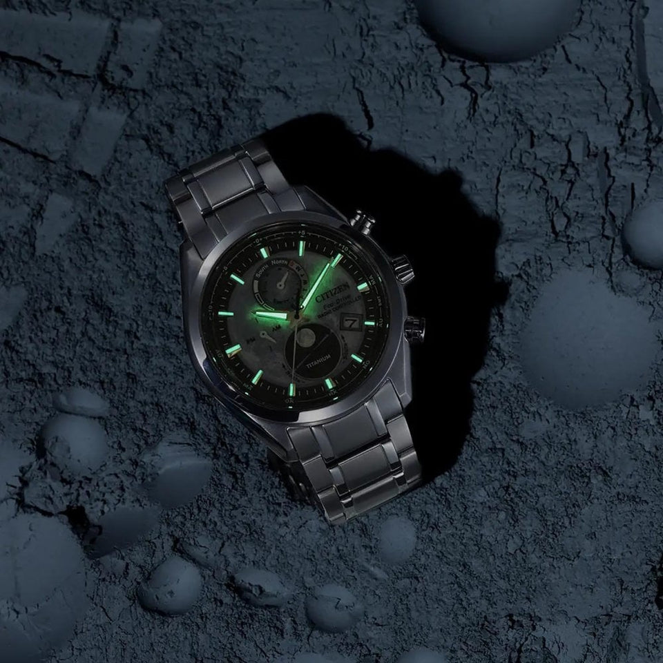 Citizen Men's Tsuki-Yomi Radio Controlled Moon Phase Watch