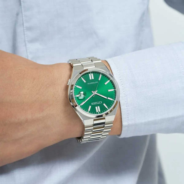 Citizen Men's Tsuyosa Green Automatic Watch