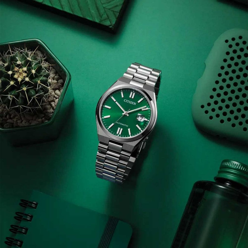 Citizen Men's Tsuyosa Green Automatic Watch