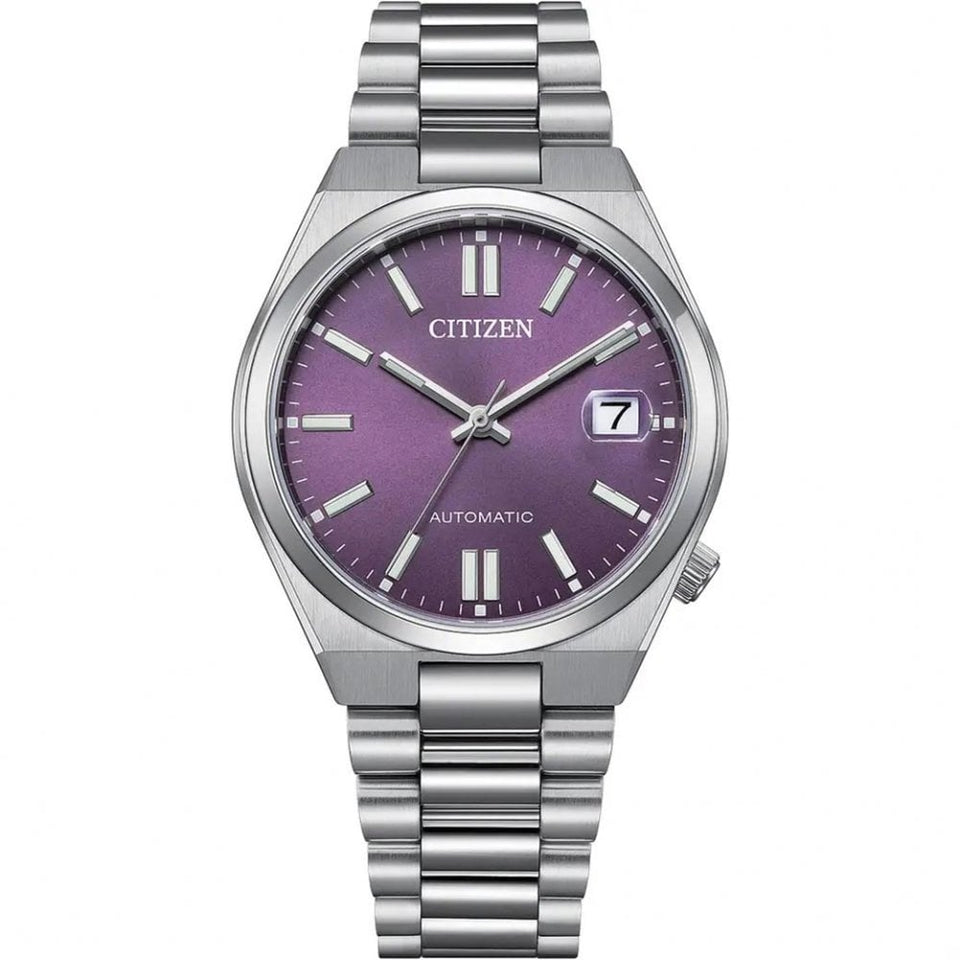 Citizen Men's Tsuyosa Purple Dial Automatic Watch