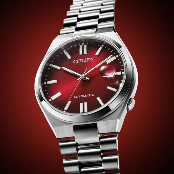 Citizen Men's Tsuyosa Red Dial Automatic Watch