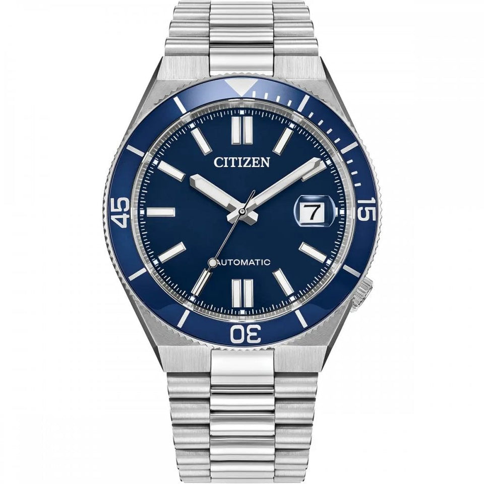 Citizen Men's Tsuyosa Shore Blue Dial Bracelet Watch