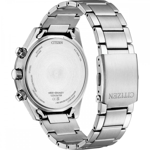 Citizen Men's World A.T 43mm White Dial Chronograph Watch