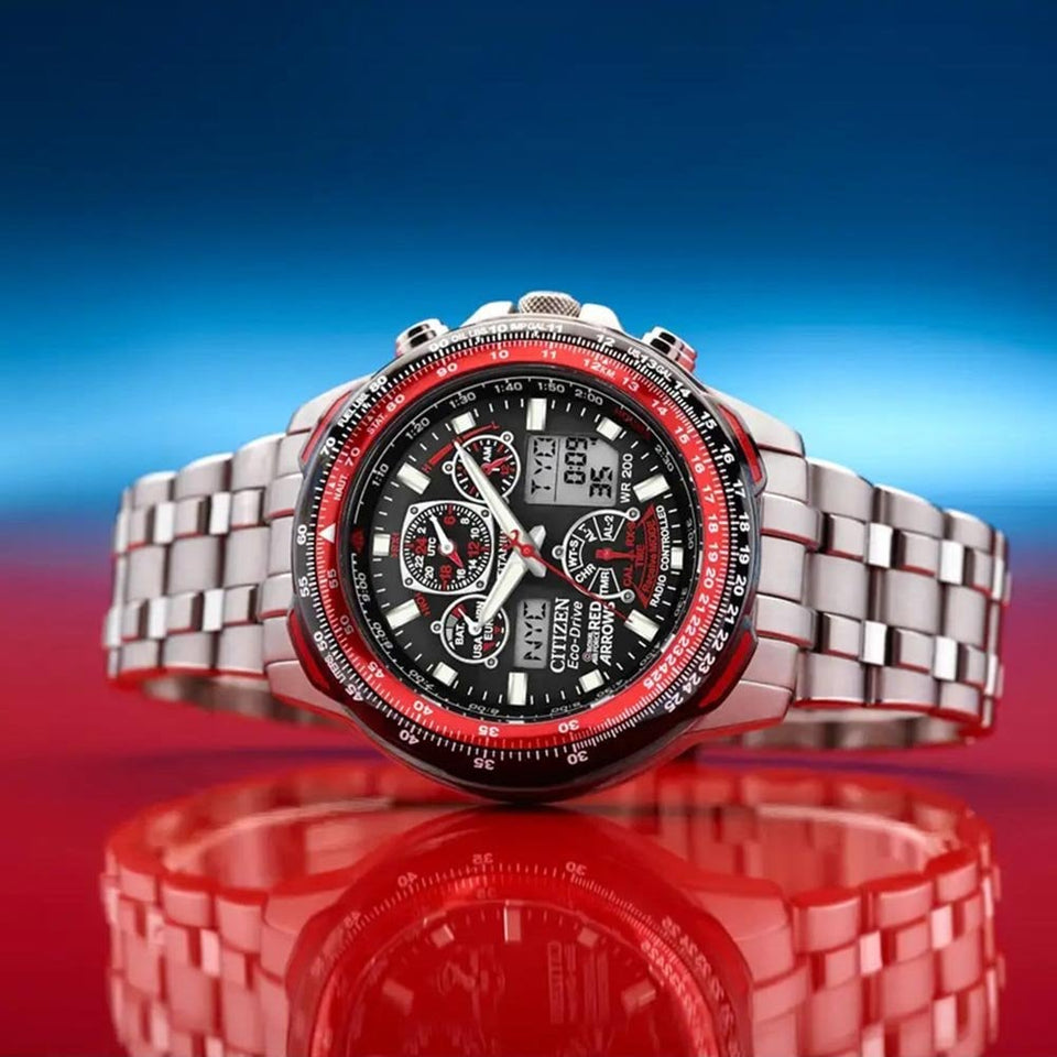 Citizen Red Arrows Skyhawk A.T Super Titanium Bracelet Watch