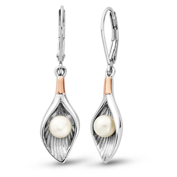 Clogau Beachcomber Pearl Shell Earring Drops