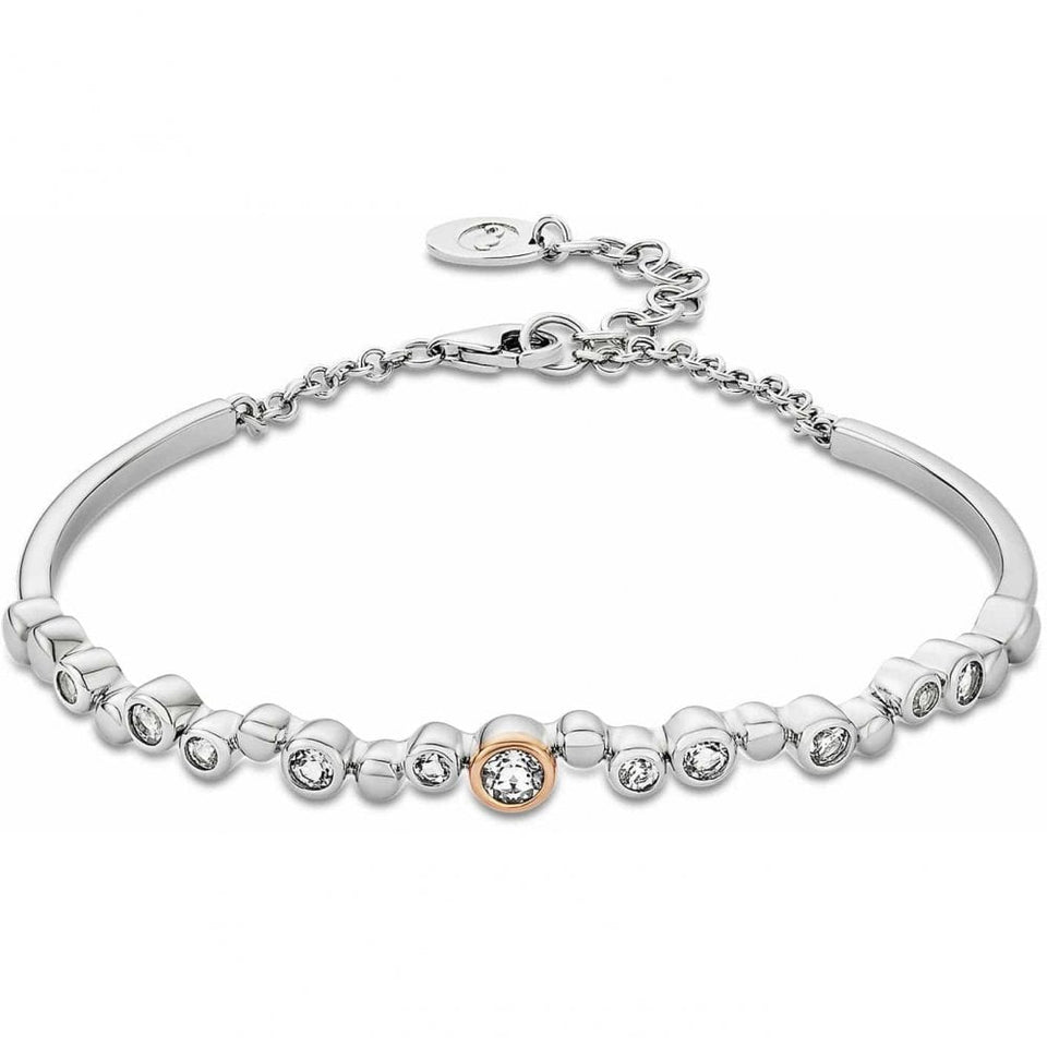 Clogau Celebration Silver & Topaz Banglet