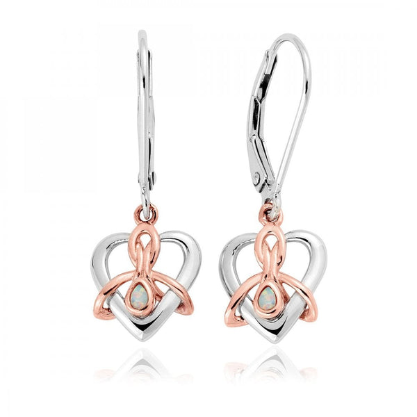 Clogau Dwynwen Opal Drop Earrings