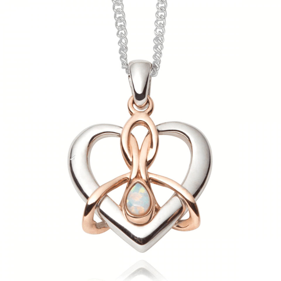 Clogau Dwynwen Opal Necklace