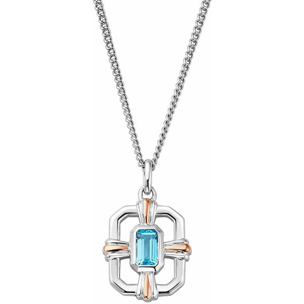Clogau Enchanted Gateway Blue Topaz Necklace