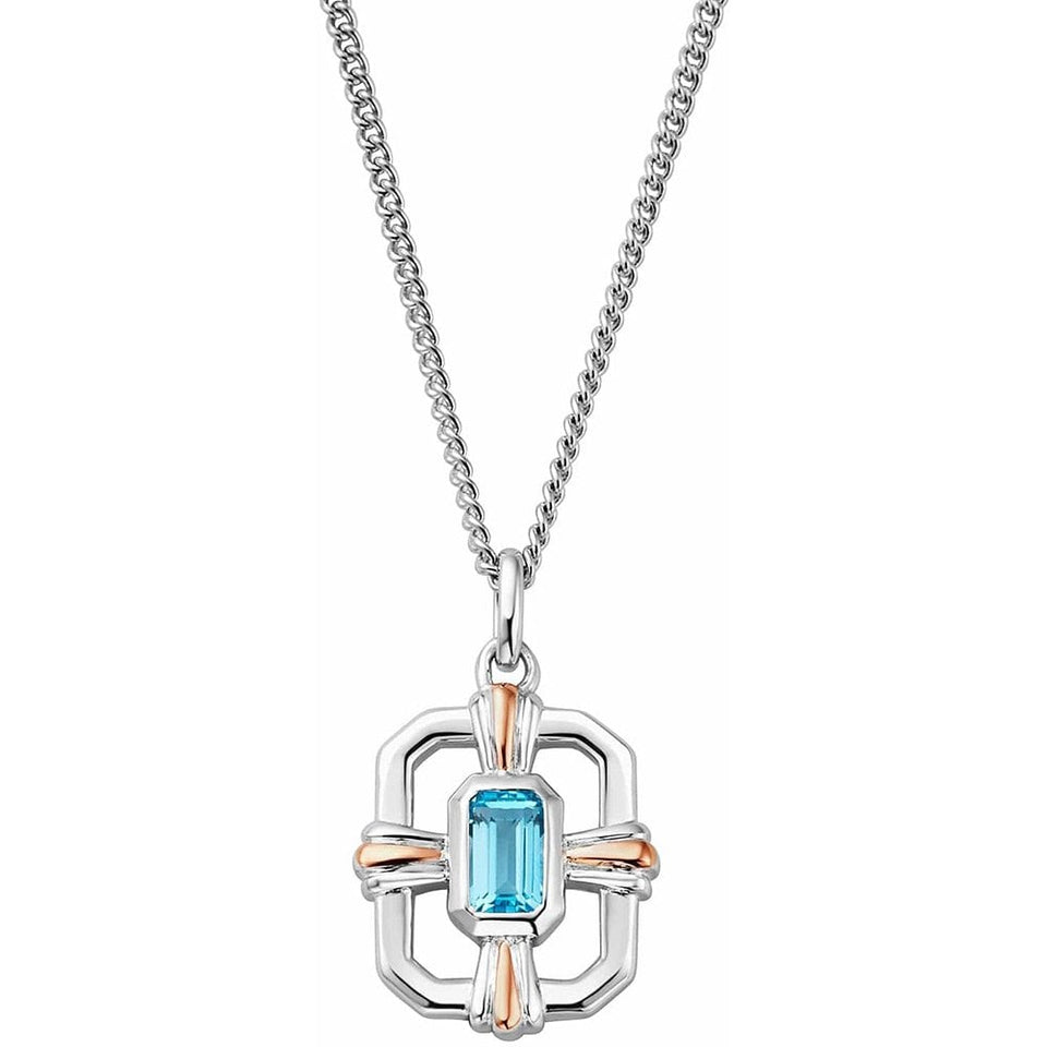 Clogau Enchanted Gateway Blue Topaz Necklace